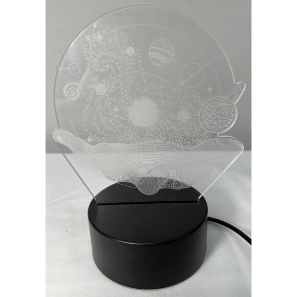 3D Galaxy Night Light Lamp With USB Power - Picture 1 of 7